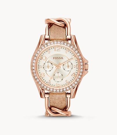 Actual product image Fossil Riley (Analogue wristwatch, 38 mm)