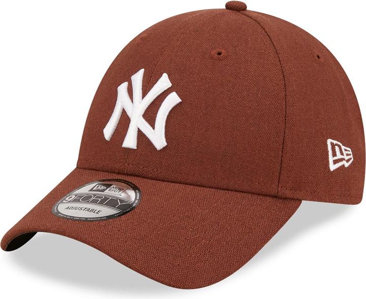 Produktbild New Era 9Forty Strapback Cap - Leinen New York Yankees Braun