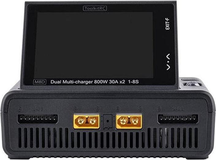 Image du produit Toolkitrc Chargeur double M8D 1600W DC, 1-8S