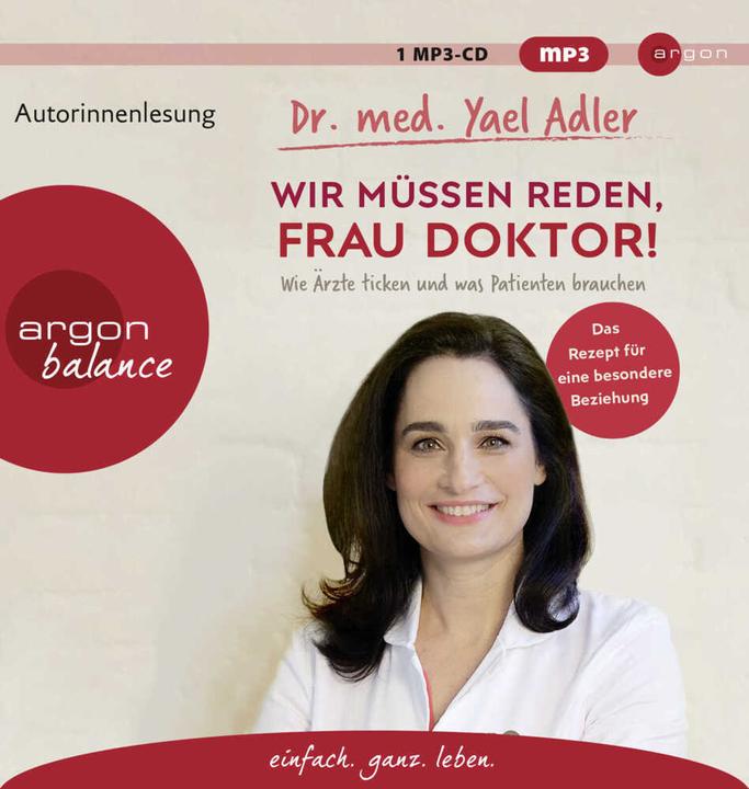 Produktbild Wir müssen reden, Frau Doktor! (Yael Adler, Deutsch)