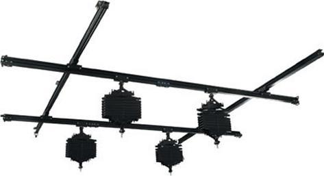 Produktbild Falcon Eyes Decken Schienensystem B-3030C 3x3 m inkl. 4 Pantografen (Stativhalterung)