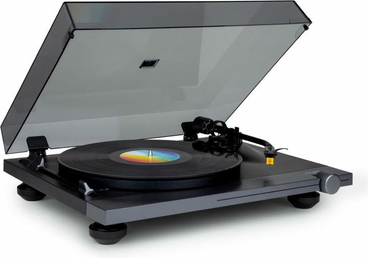 Actual product image Thomson TT700 turntable black (Semi-automatic)