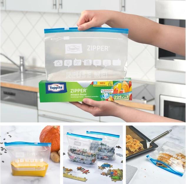 Image du produit Toppits Fermeture éclair (8 x)