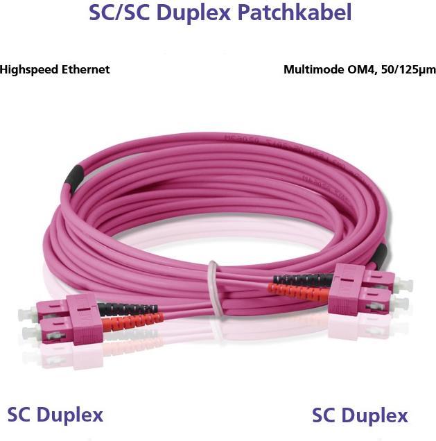 Produktbild Helos Herweck LWL Patchkabel (2 m)