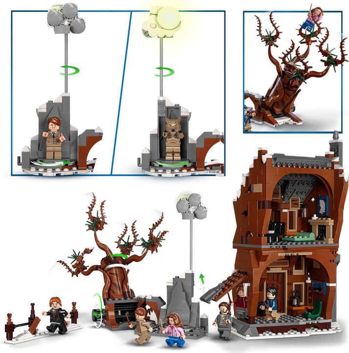 Actual product image LEGO Howling hut and whipping willow (76407, LEGO Harry Potter)