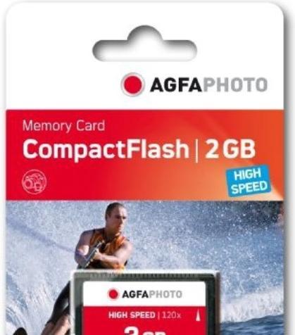 Produktbild AGFAPHOTO Compact Flash 2GB High Speed 120x MLC (2 GB, CF)