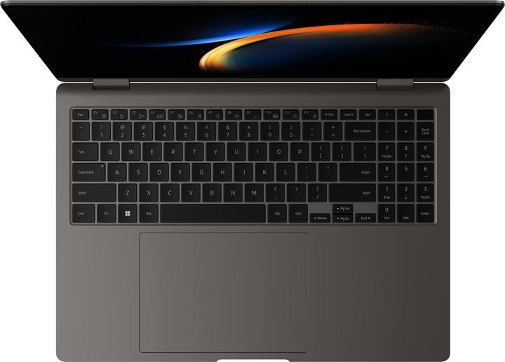 Actual product image Samsung Galaxy Book3 Pro 360 (16", Intel Core i7-1360P, 16 GB, 512 GB, DE)
