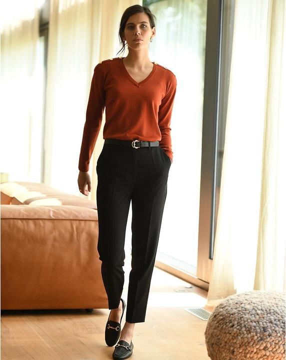 Actual product image Anne Weyburn Fine knit jumper (42)