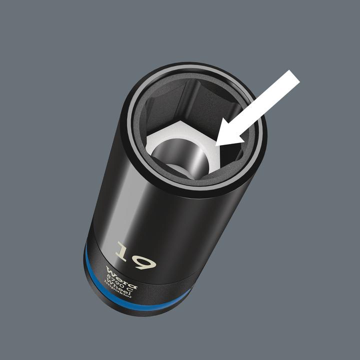 Actual product image Wera Wheel Impaktor C Set 1 (19 mm, 17 mm, 18 mm)