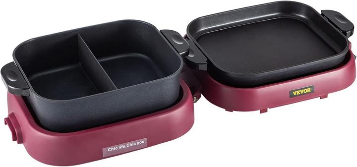 Produktbild Vevor 2 in 1 Elektro-Hot-Pot-Grill