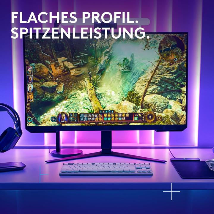 Productafbeelding Logitech G515 Lightspeed TKL (NL, Draadloze, Bedraad)