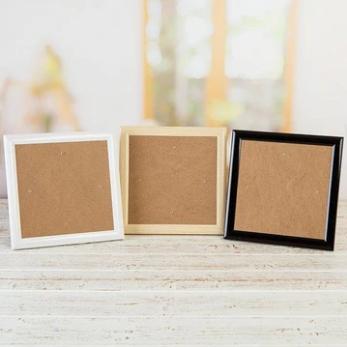 Image du produit Craft Buddy Accessoires pour l'art du cristal Cadre photo blanc 21 x 21 cm