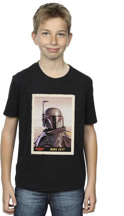 Image du produit Star Wars - T-shirt THE MANDALORIAN BOBA FETT - Garçon (128)