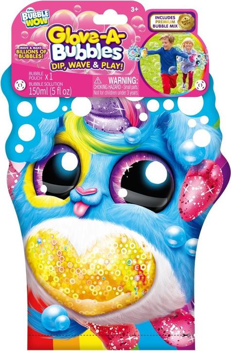 Actual product image Zuru Bubble Wow Bubble Glove