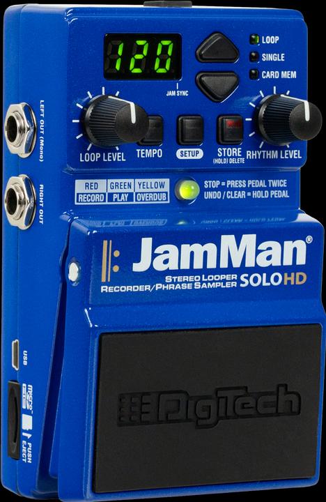 Produktbild Digitech Effektpedal, Jam Man Solo HD, Stereo Looper