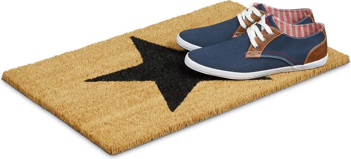 Image du produit Relaxdays Paillasson noix de coco (40 x 60 x 1 cm)