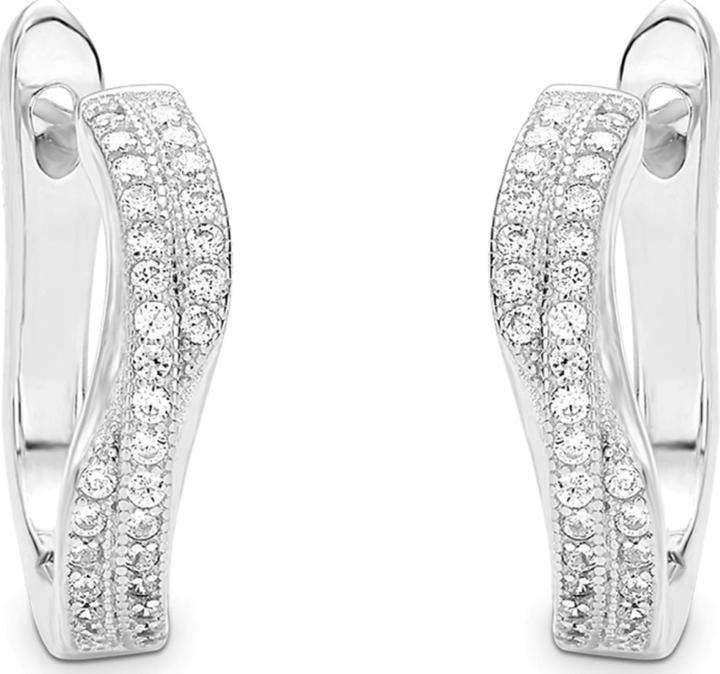 Image du produit Amor Créoles (Zircone, Argent)