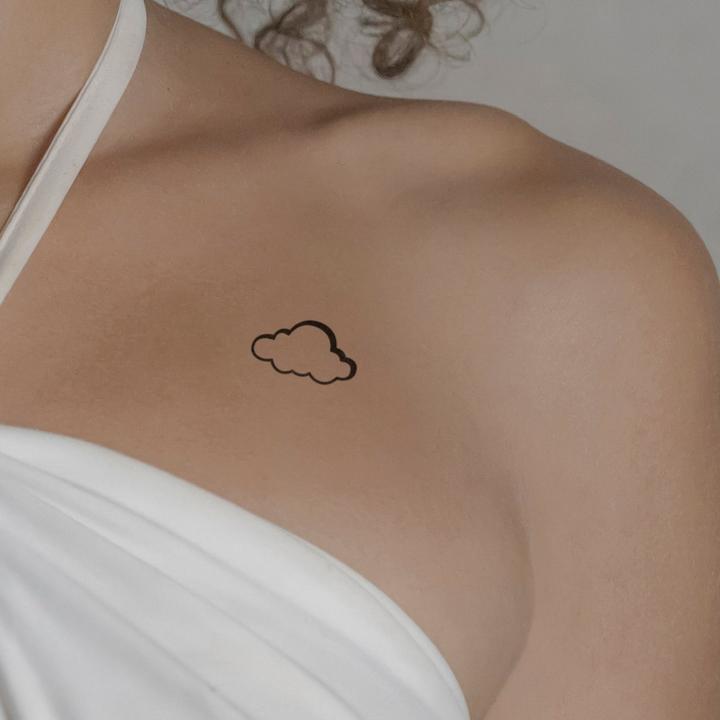 Produktbild minink Temporäres Tattoo – Wolke