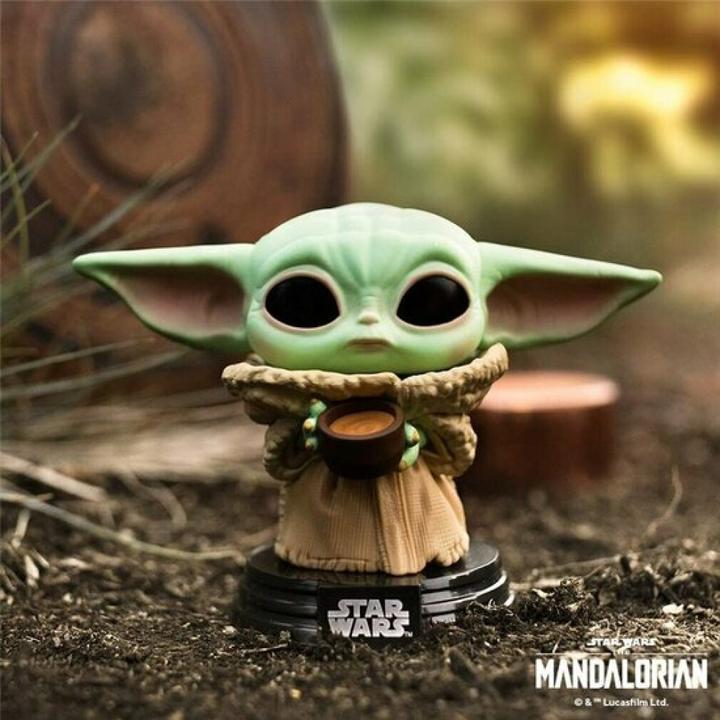 Actual product image Funko POP! - Star Wars - The Mandalorian: The Child with Cup
