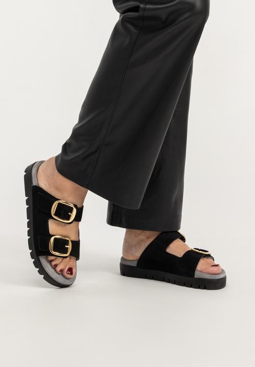 Actual product image Vitaform Pantolette Veloursleder Soft (40)