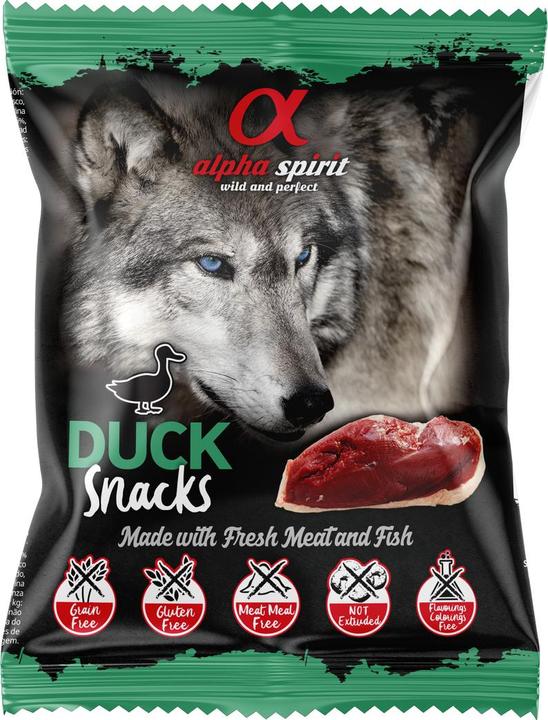 Alpha Spirit 8436586310059, Snacks, Hund, Adult, Ente, 50 g (Adult, 50 g)