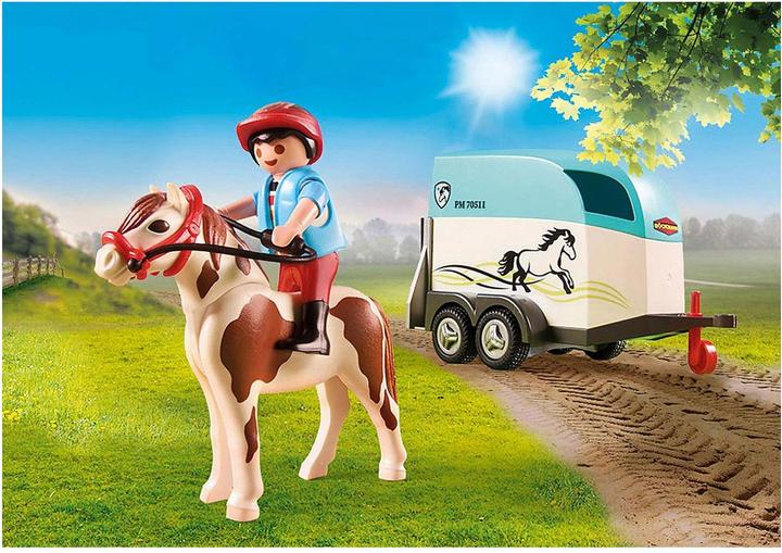 Image du produit Playmobil 70511 Voiture avec remorque (70511, Playmobil Country)