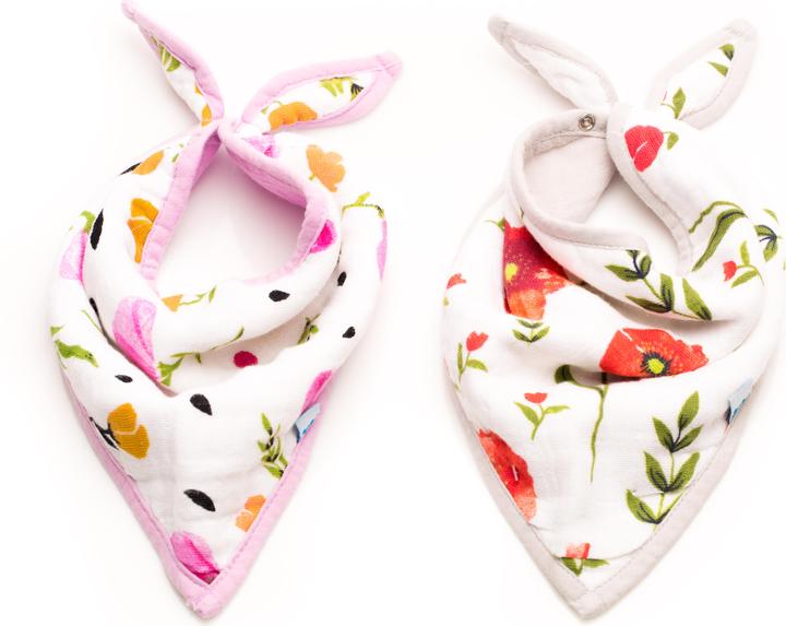 Actual product image little unicorn bandana bib (3 months)