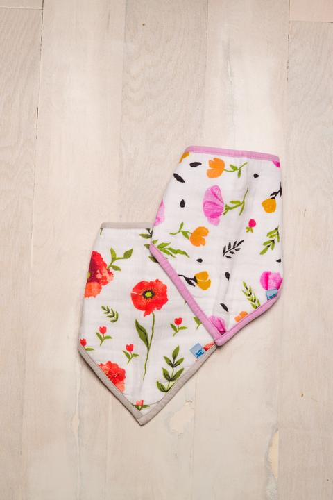 Actual product image little unicorn bandana bib (3 months)