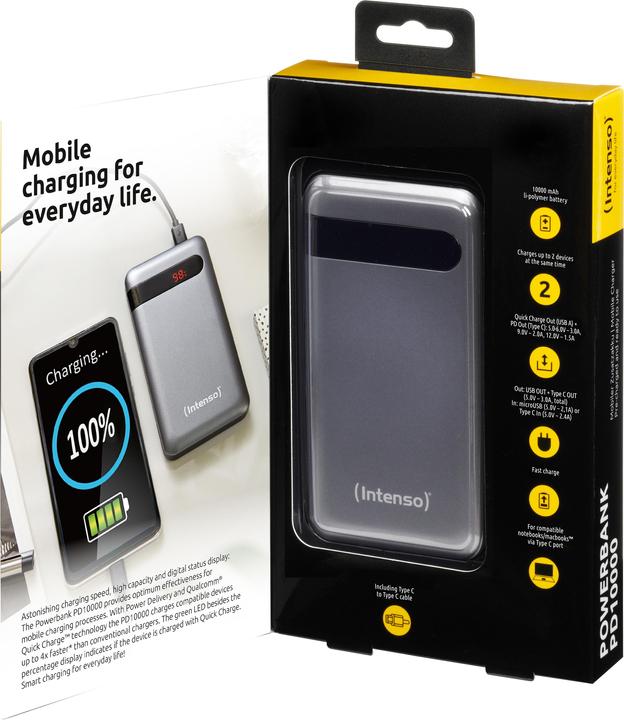 Produktbild Intenso Power Delivery PD10000 (10000 mAh, 37 Wh)