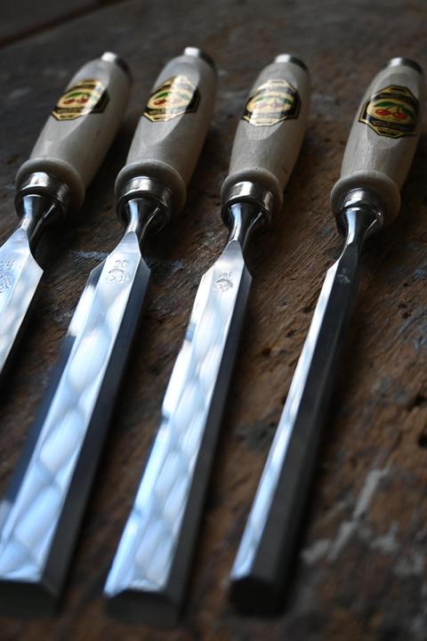 Actual product image Kirschen Chisel set 1181 SB 4 pcs. in box (26 mm)