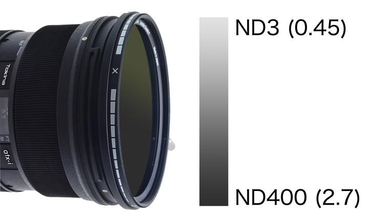 Actual product image Hoya Variable Density II ND3-400 Filter (52 mm, Neutral density filter, 52 mm)