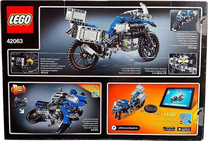 Immagine prodotto LEGO BMW R 1200 GS Adventure (42063, LEGO Technic)