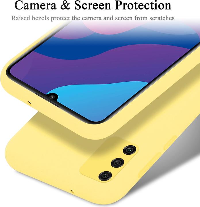 Actual product image Cadorabo TPU Liquid Silicone Case Cover (Honor 9A)