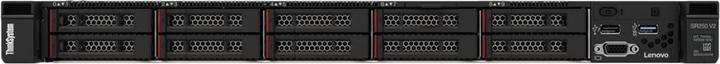 Actual product image Lenovo Server ThinkSystem SR250 V2 7D7QA016EA Intel Xeon E-2378 (Intel Xeon E-2378, 16 GB, Rack Server)