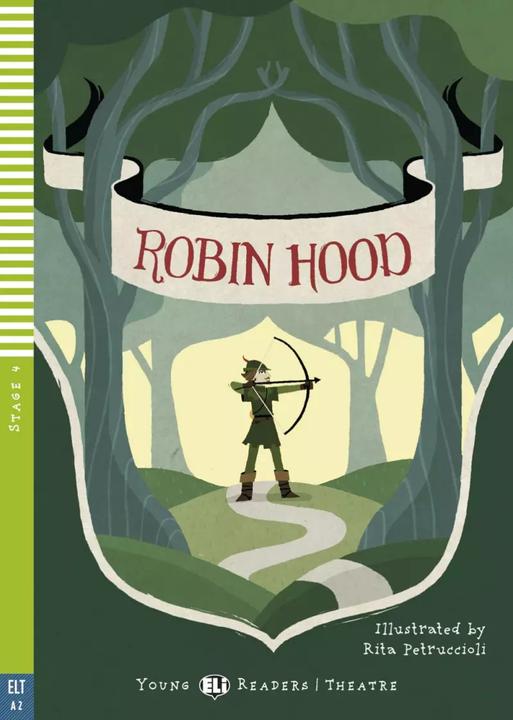 Immagine prodotto Robin Hood. Buch + mit Audio via ELI Link-App (Inglese, Tedesco, Lisa Suett, 2015)