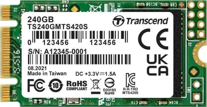 Immagine prodotto Transcend MTS420S (240 GB, M.2 2242)