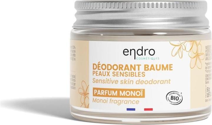 Nährwerte und Zutaten Endro Cosmétiques Deodorant natürlich Monoi inklusive Spachtel 50 ml (Crème, 50 ml)
