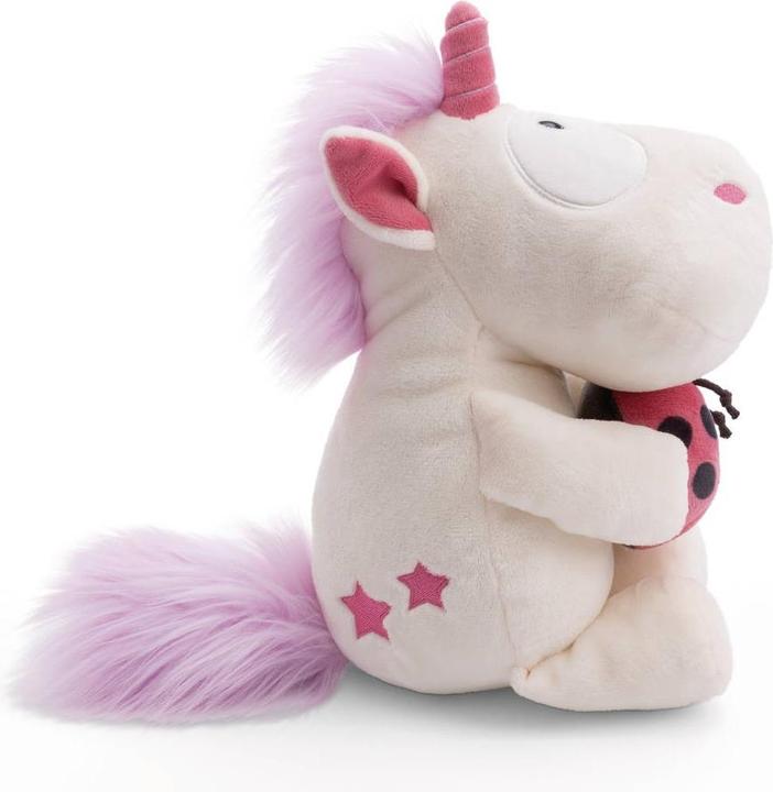 Image du produit NICI 61388 Doudou licorne Theodor avec coccinelle 35cm (35 cm)