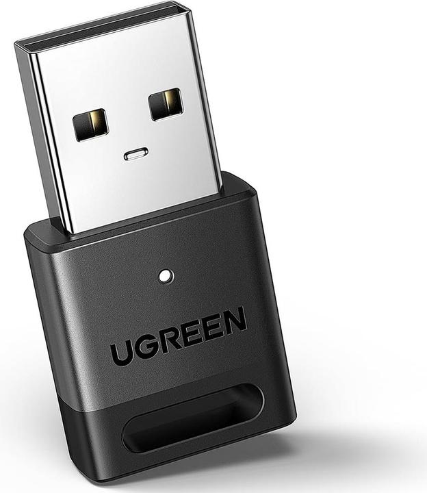 Actual product image Ugreen CM591 USB-A Bluetooth 5.3 Adapter - Black (Transmitter & Receiver)