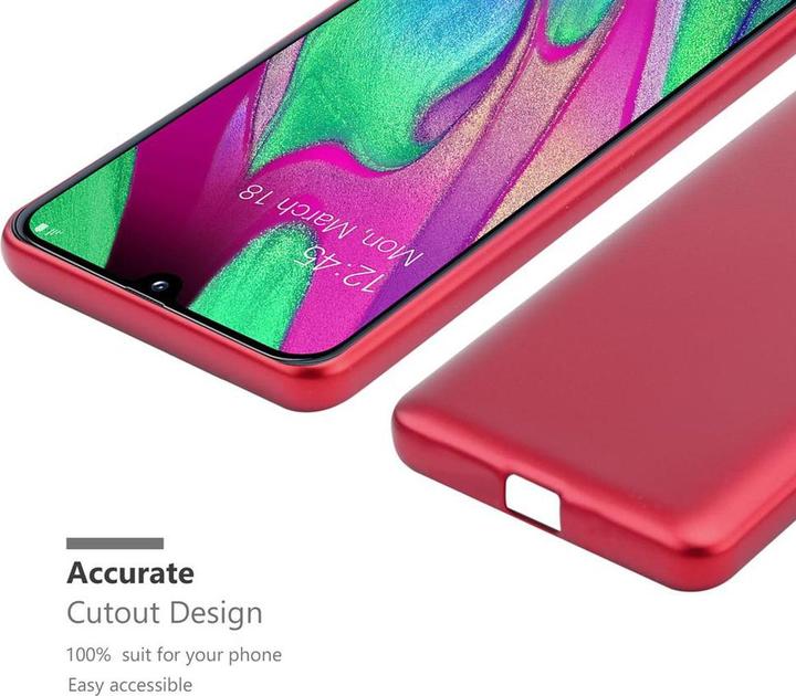 Image du produit Cadorabo Couverture métallique mate TPU (Samsung Galaxy A40)