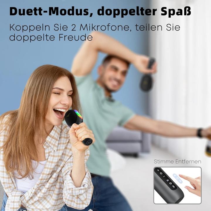 Actual product image StageSound Karaoke-Mikrofon mit Bluetooth und Aufnahmefunktion