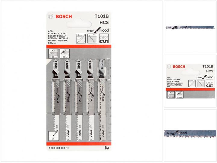 Produktbild Bosch Professional Zubehör T 101 B Clean for Wood