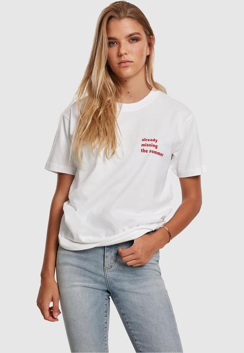 Produktbild Merchcode Ladies Missing Summer Tee (L)