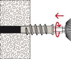 Image du produit Fischer Turbo Tampon pour béton cellulaire FTP K 4 K (4) (4 pcs)