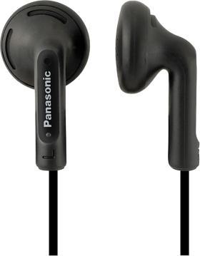 Actual product image Panasonic RP-HV104 Headphones Black (Cable)