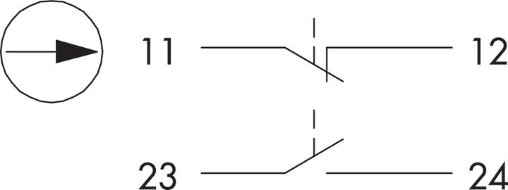 Produktbild Schlegel SSWWAOI Wahltaster rastend, schwarz SSWWAOI