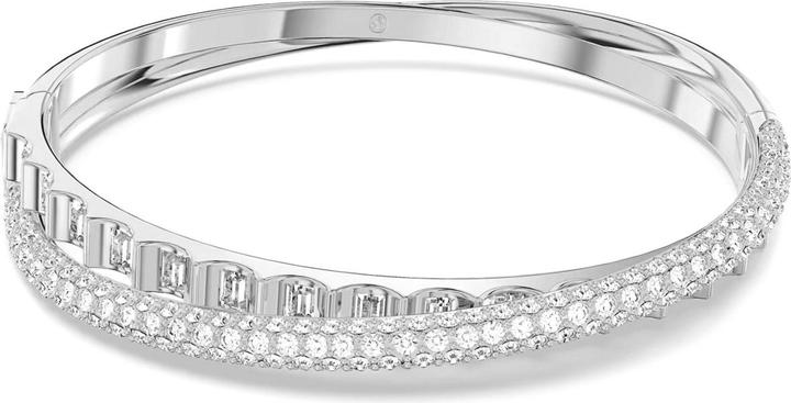 Actual product image Swarovski Rota Bangle Various Cuts White (Swarovski Metal)
