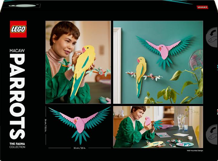 Produktbild LEGO Die Fauna Kollektion - Aras (31211, LEGO Art)