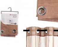 Giftdecor tenda velata marrone 140x260 cm (140 x 260 cm)