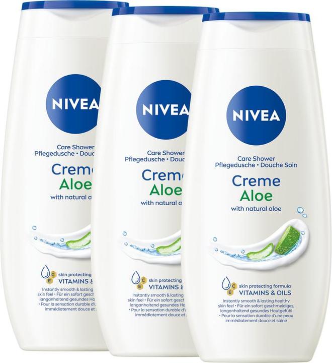 Immagine prodotto NIVEA Pflegedusche Creme Aloe Trio (750 ml)